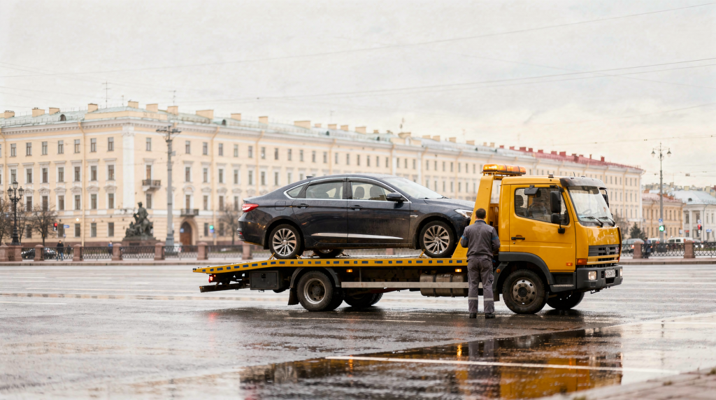 Как вызвать эвакуатор в Санкт-Петербурге и не переплатить