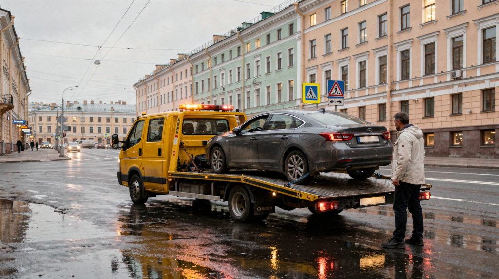 Правила эвакуации автомобиля в Санкт-Петербурге: что важно знать водителю
